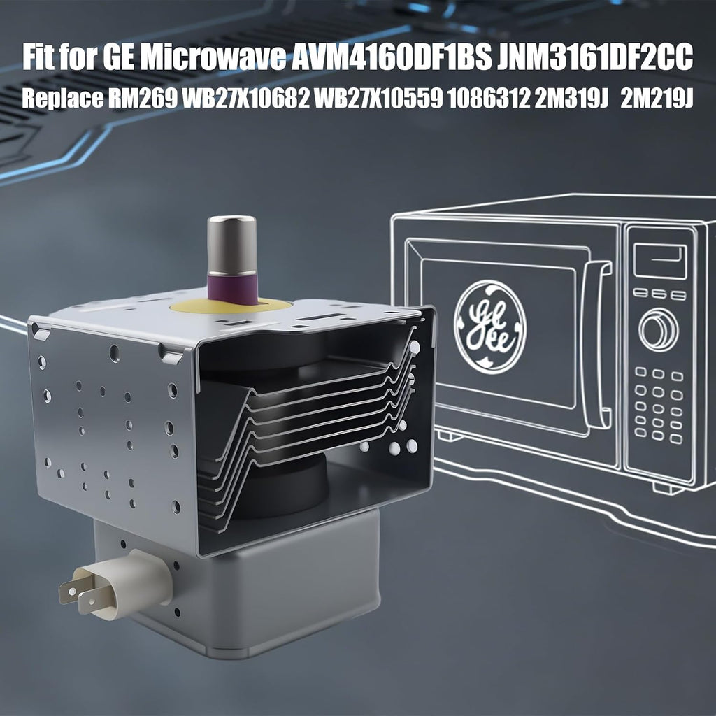 Magnetron Fit for GE Microwave, Oven Replacement Magnetron Replace RM269