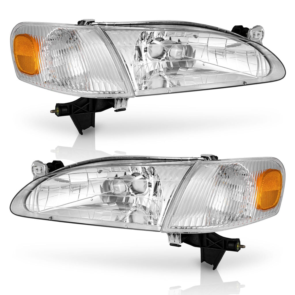 Headlights Assembly for 1998-2000 Toyota Corolla CE/LE/VE