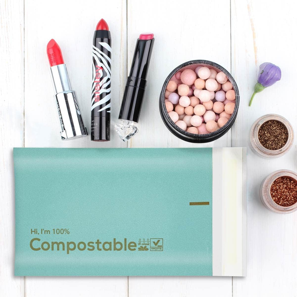 4x8 100% Biodegradable Bubble Mailers