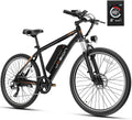 EB5 Electric Bike for Adults 26" tire with 1000W Peak Motor | Removable Battery Commuting Electric Mountain Bike,Up