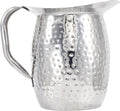 3 qt Stainless Steel Bell Pitcher, Hammered