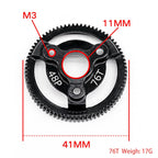 76T 48P Hardened Steel Spur Gear for Traxxas Slash Stampede Rustler 2WD