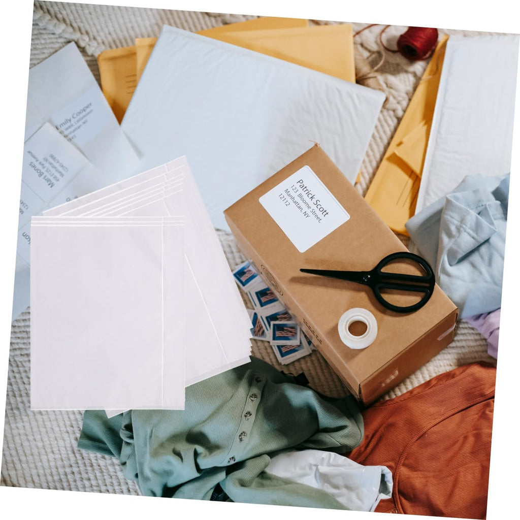 Packing List Pouches 100Pcs PE Self Adhesive Envelope for Dispatch Bill