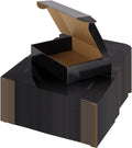 40 Pack 9x6x2 Shipping Boxes for Small Business, Black Packaging Cardboard Boxes, Moving Mailing Packing Box