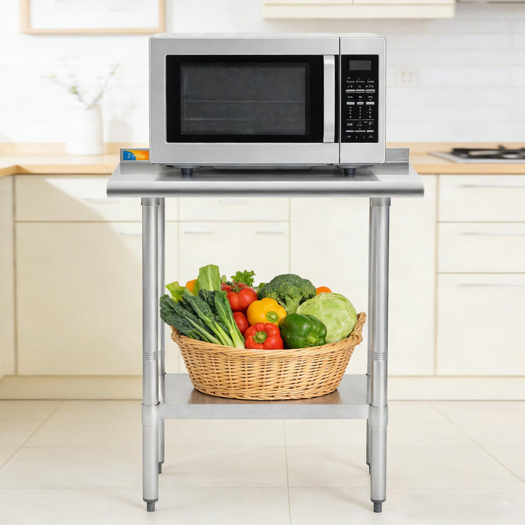 Stainless Steel Table 18" X 30" Commercial Prep & Work Table