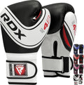 Kids Boxing Gloves, 6oz 4oz Junior Training Mitts, Maya Hide Leather Ventilated Palm, Muay Thai Sparring MMA