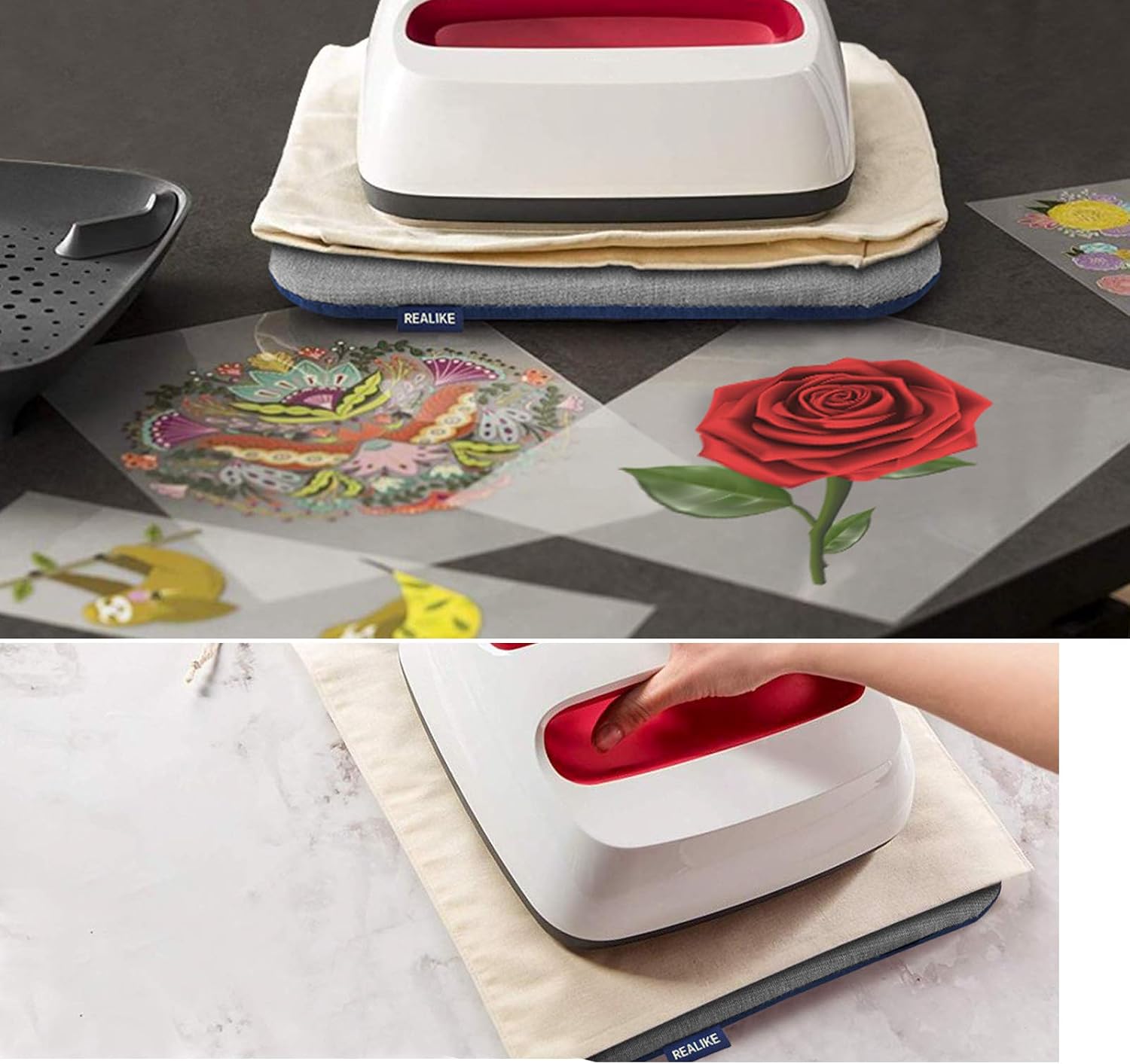Heat Press Mat Compatible with Cricut Easy Press 2/Cricut Easy Press(12X10 inch), Easy Press Mat for HTV Craft Vinyl