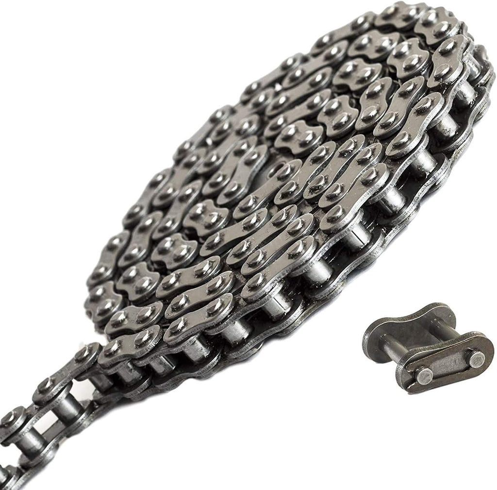 FDJ 41 roller chain Minibike Go kart Chain 10 Feet with Master Links