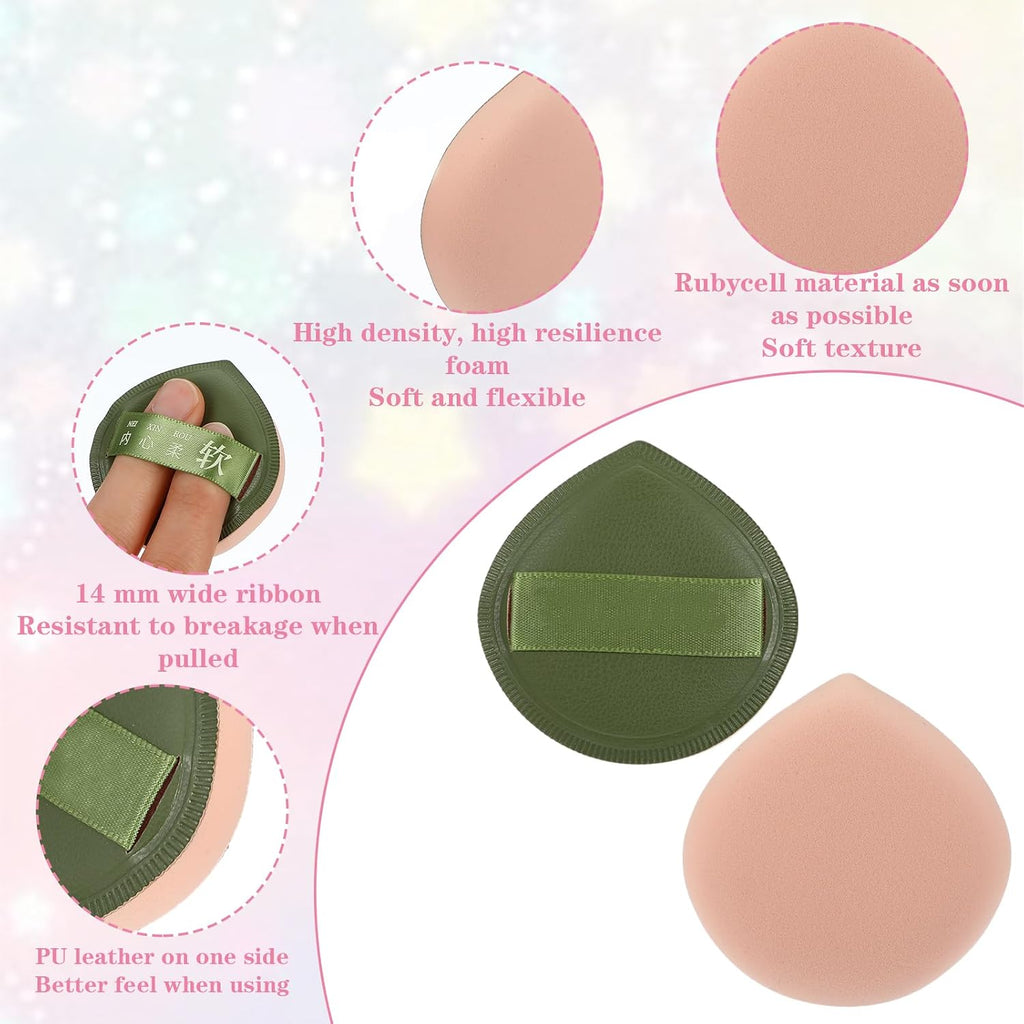 5Pcs Make Up Sponges for Face, Cushion Foundation Puff