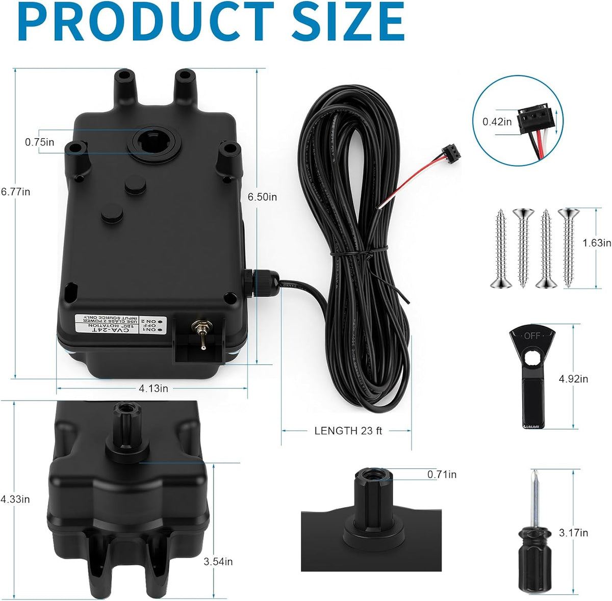 CVA-24T Pool Valve Actuator, Valve Actuator Replacement for Model 263045