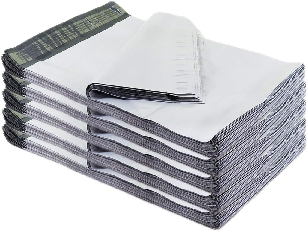 White Poly Mailers, 10 x 13 Inch, 500 Pack