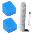 Replacement Roller Filter kit Compatible with JONR ED12 Pro Vacuum Cleaner, 1 Brush Roller, 2 Sponge Filter, 1 Cleaning Brush