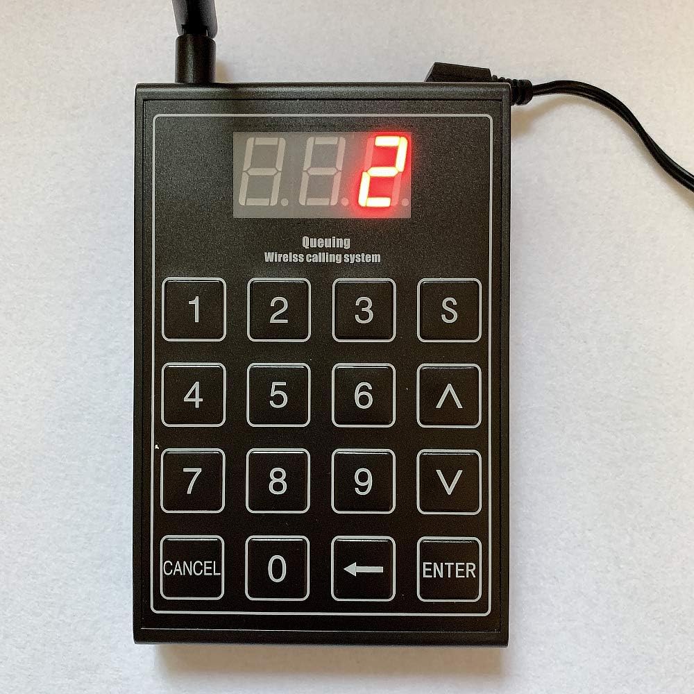 Restaurant Wireless Calling System 40 Coaster Pagers+1Caller