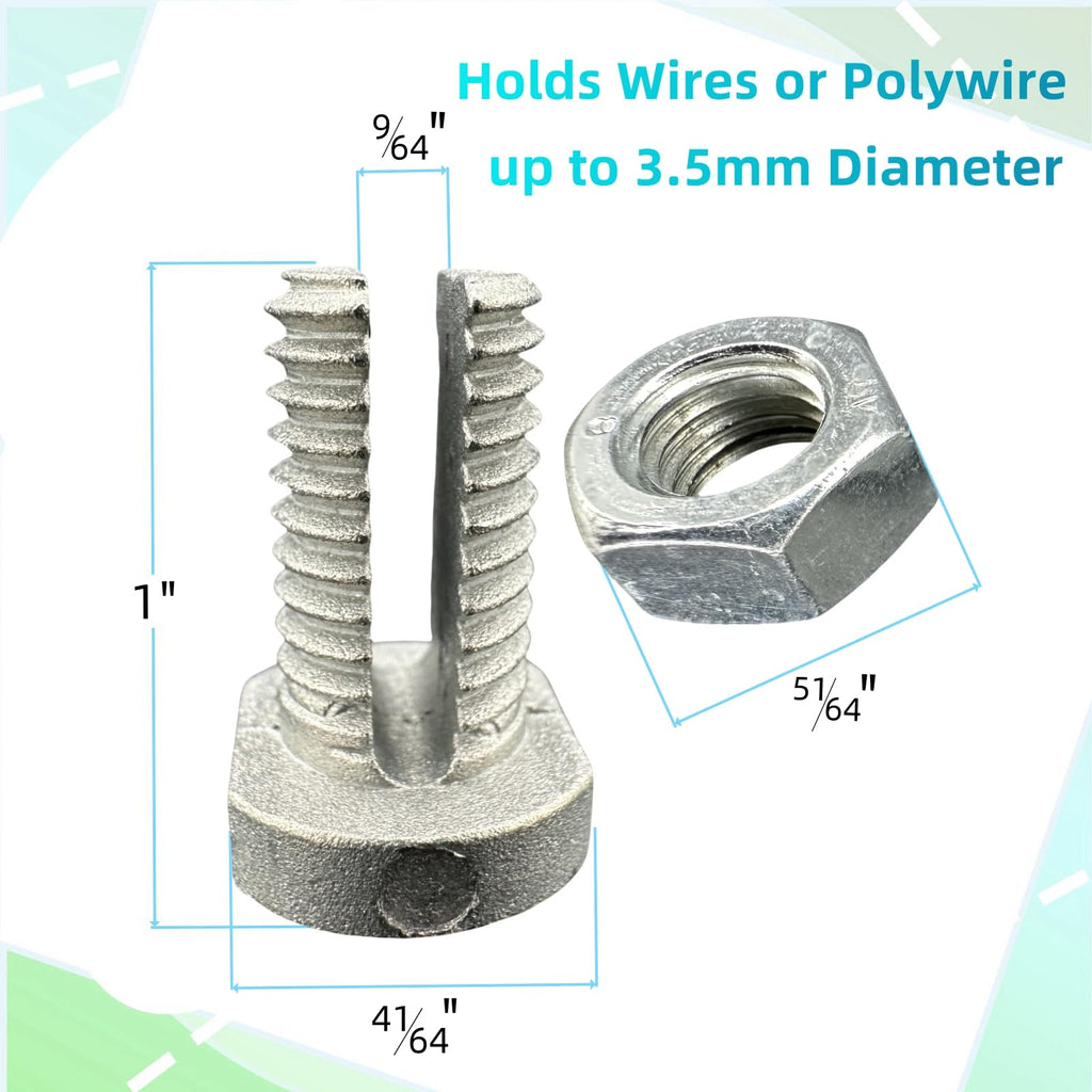 CYM-INSIST 25 Psc Split Bolt Joint Clamp Wire Connector