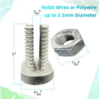 CYM-INSIST 25 Psc Split Bolt Joint Clamp Wire Connector