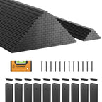165 Pcs 36"Rectangular Deck Balusters, Straight Spindles Railing Kit