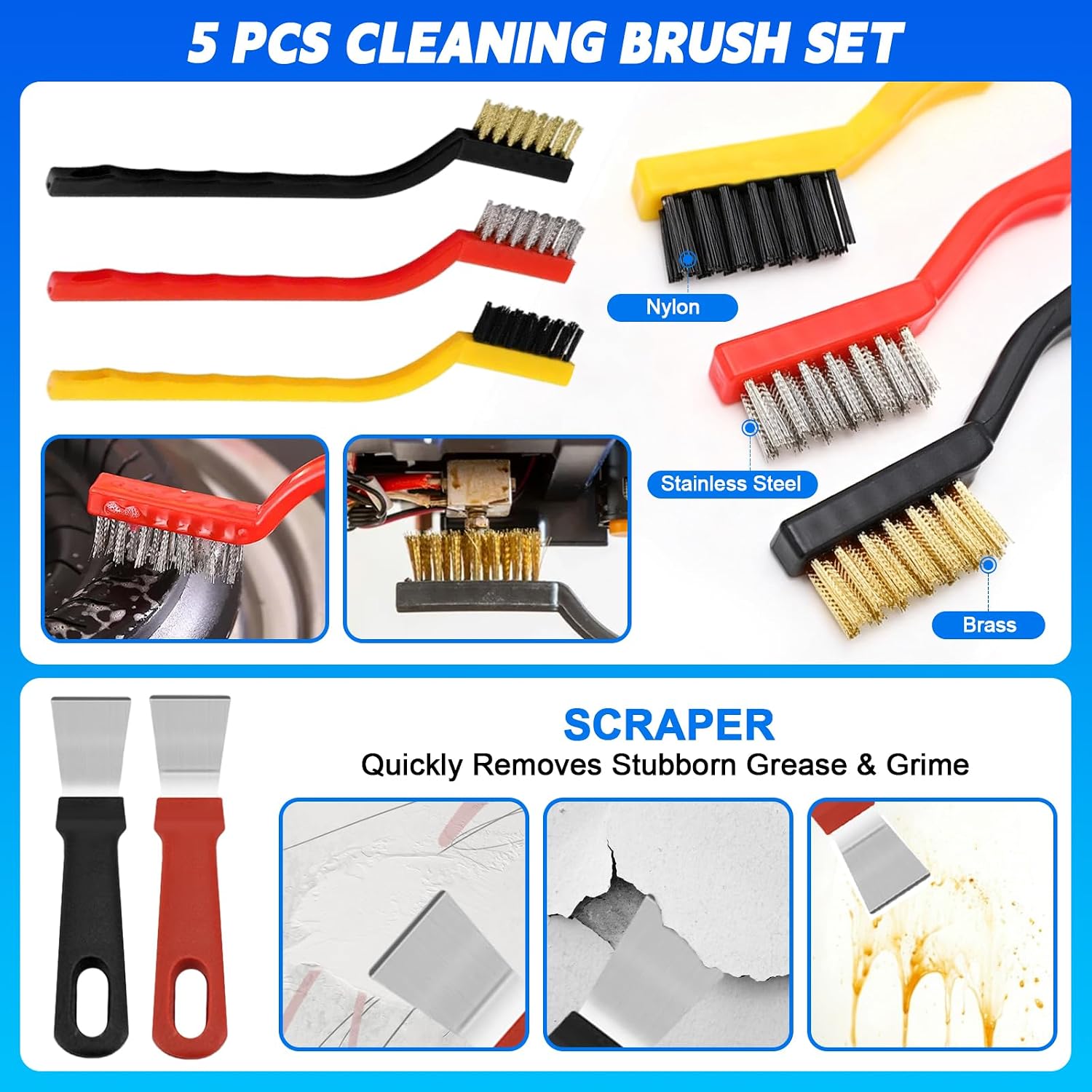 82 Pcs 3D Printer Tool Kit with Deburring Tool for FDM/SLA Printers | 3D Printer Accessories Includes Nozzle