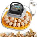25 Egg Incubators for Hatching Eggs, Auto Turning, Temp & Humidity Control