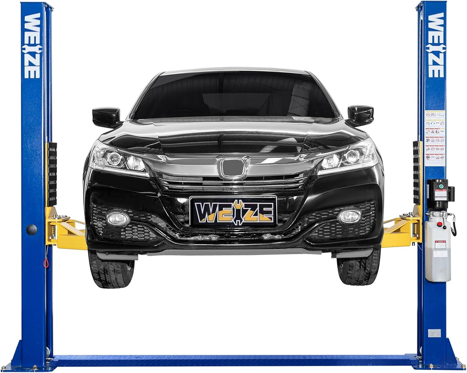 11000lbs Two Post Car Lift, Auto Lifts with 220V 3HP Motor, Double Safety Lock Release 2-Post Car Lift Hoist