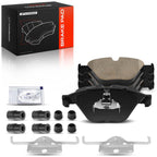 A-Premium Front Ceramic Brake Pads Compatible with BMW