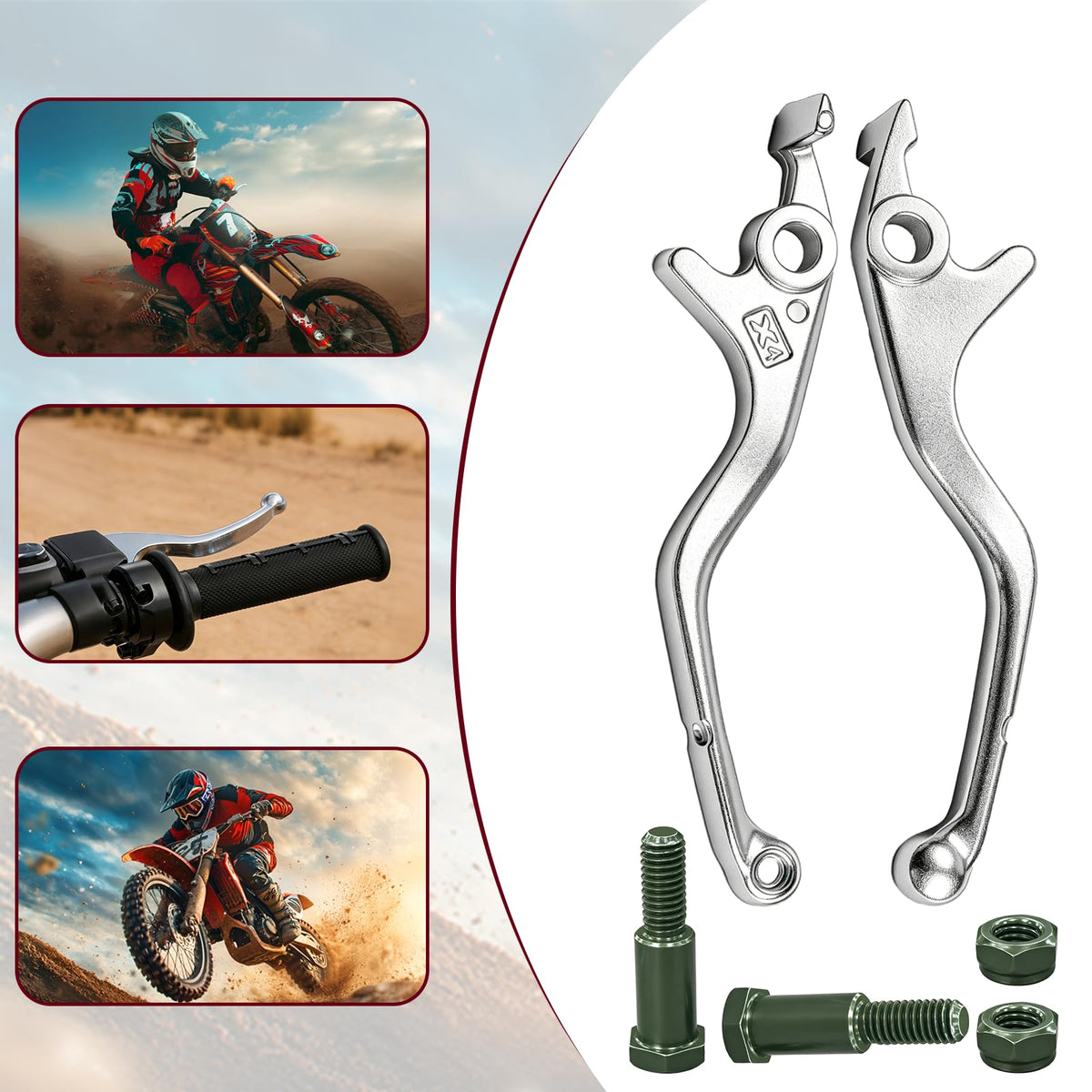 Brake Levers for Tuttio Soleil01 E-Bike, 1 Pair