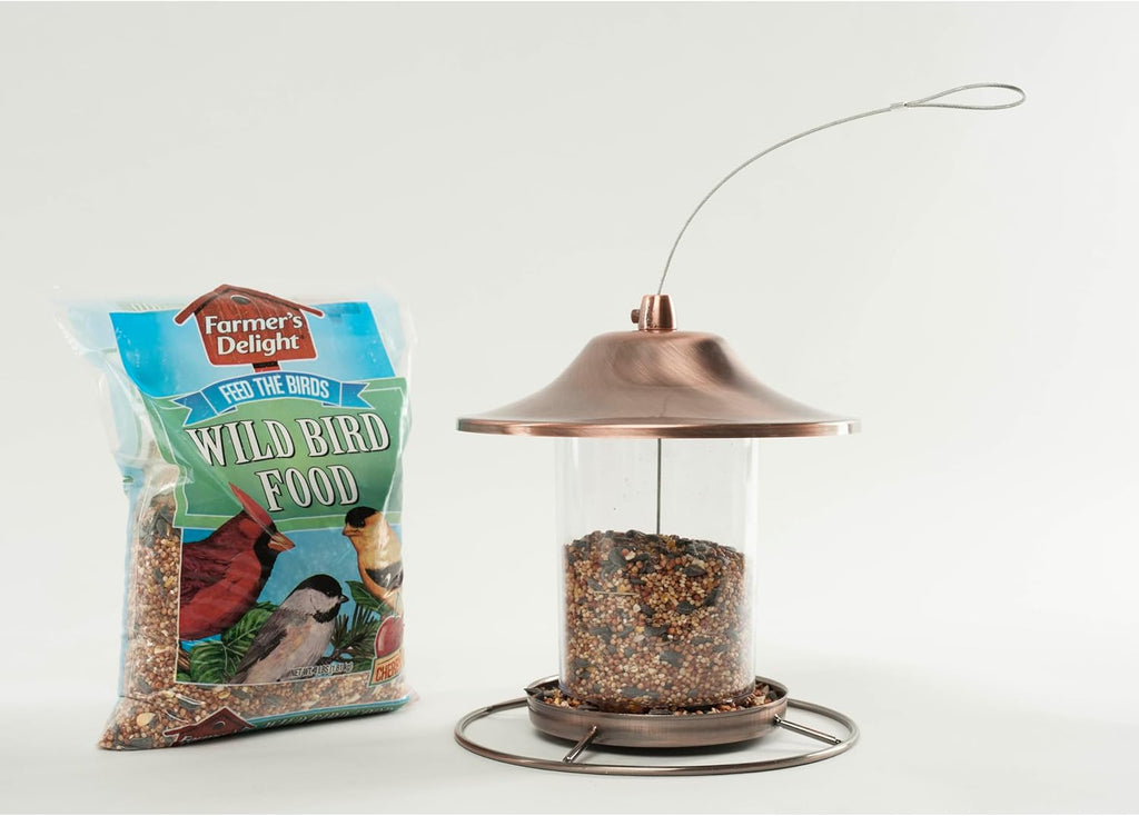 53002 Farmer's Delight Wild Bird Food with Cherry Flavor, 10-Pound Bag