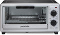 4 Slice Countertop Toaster Oven | Bake, Broil, Toast | 200-450⁰F Adjustable Temp | 30 Minute Timer | Automatic