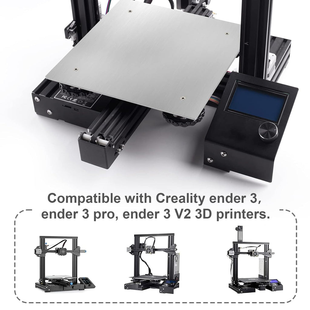 Ender 3 Heated Bed with Cable 24V 220W Compatible with Creality Ender 3, Ender 3 Neo, Ender 3 pro, Ender 3 V2, Endder