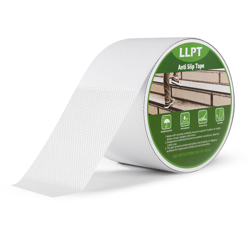 Grip Tape 3" x 16.5 Ft Clear Heavy Duty Anti Slip Tape