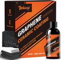 Graphene Ceramic Coating (50ml) - 20H Professional Top Coat Kit | Heavy Duty Paint Sealant, Hydrophobic & High Gloss