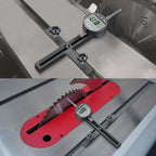 ALLmeter Table Saw Alignment Gauge,Digital Dial Indicator,3/4in Miter Slot