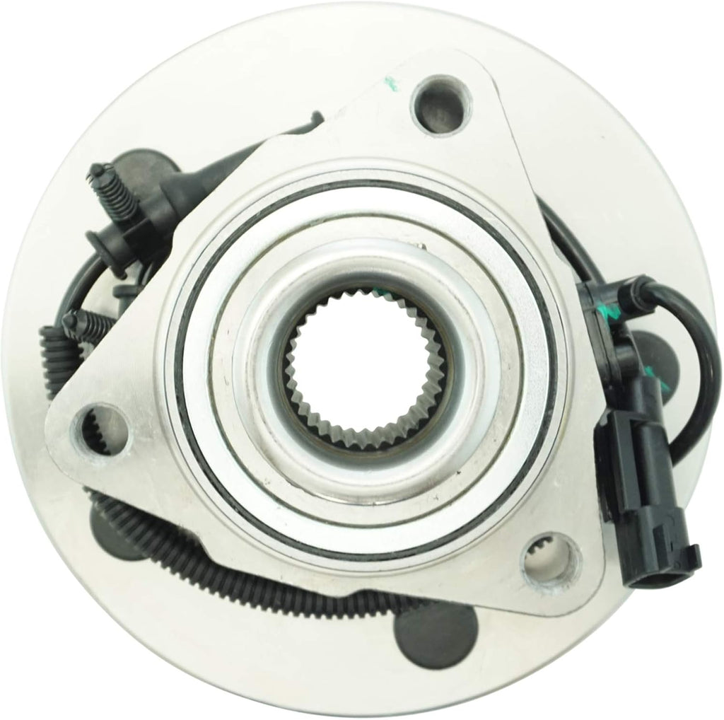TRQ Front Wheel Bearing & Hub Assembly Set
