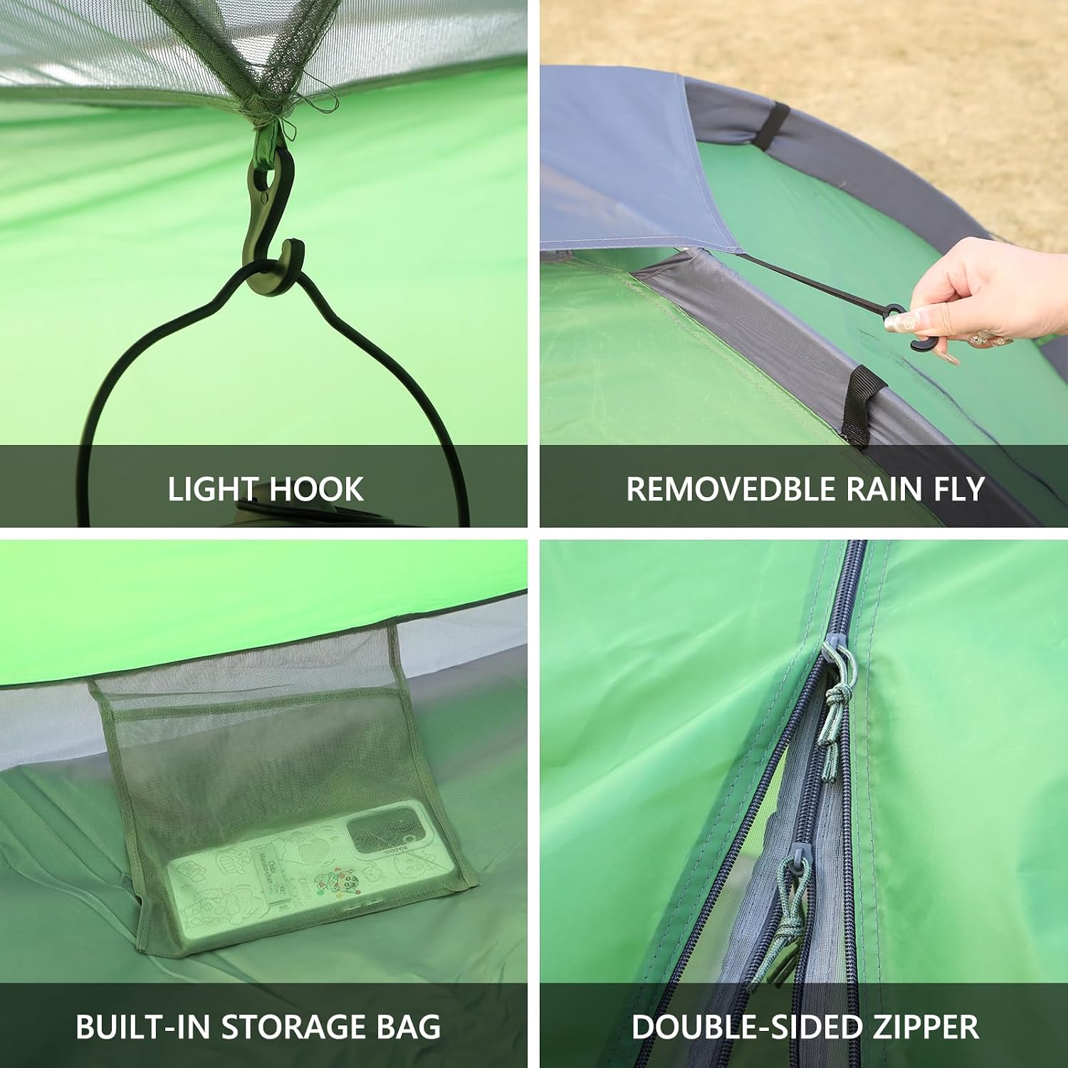 Camping Tent for 2 Person Lightweight Tent Outdoor Tent | Portable Waterproof Easy Set Up Outdoor Tent for Adults