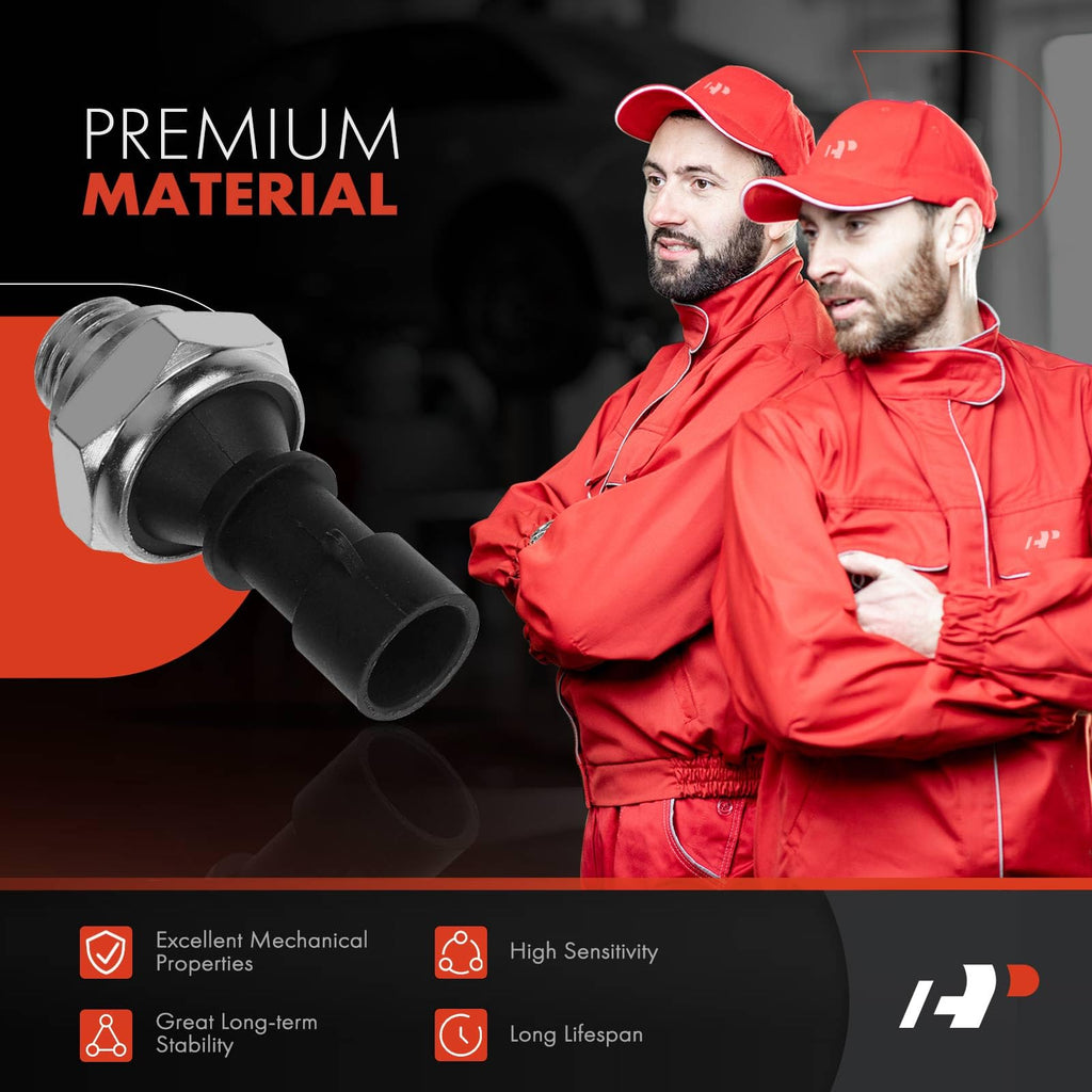 A-Premium Oil Pressure Sensor Compatible with Cadillac & Chevrolet