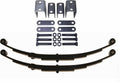 3500lb Single Trailer Axle Suspension Kit | Leaf Springs & Hanger Kit