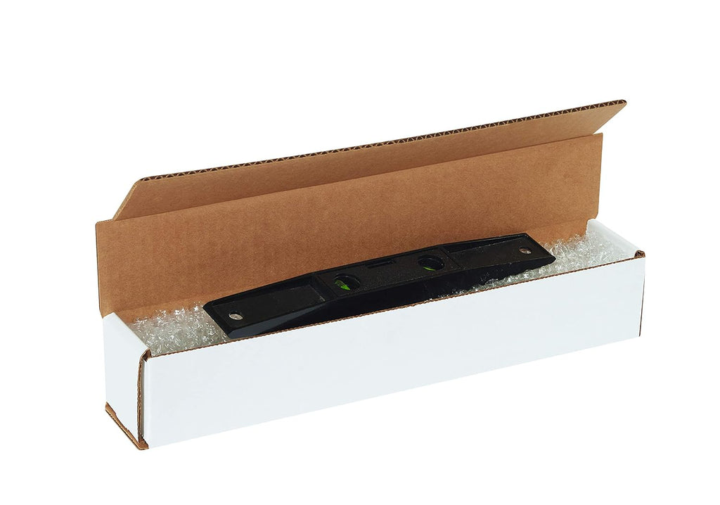 White Mailer Boxes 6x2x2 50-Pk for Shipping & Packing