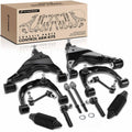 A-Premium 12Pcs Front Suspension Kit, Upper & Lower Control Arm