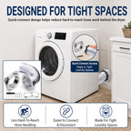 XUNTUI Magnetic Dryer Vent Connector Kit, 4" Magnetic Dryer Vent Coupling