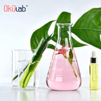 Conical Flasks Set, 500 mL Glass Erlenmeyer Flasks, Narrow Mouth, 3.3 Borosilicate Glass Conical Flask Set (case of