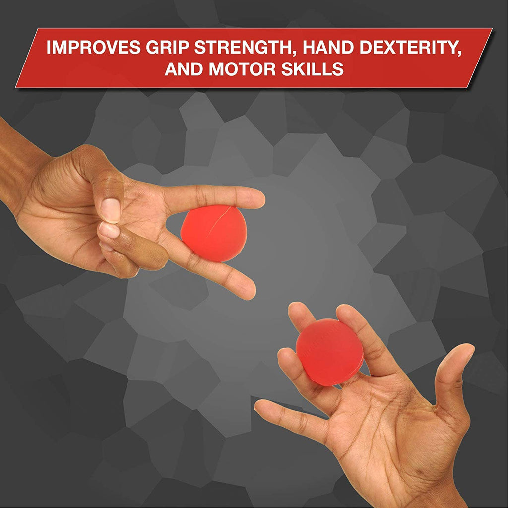 Hand Exerciser, Stress Ball, Therapy, Squeeze, Exercise, Red