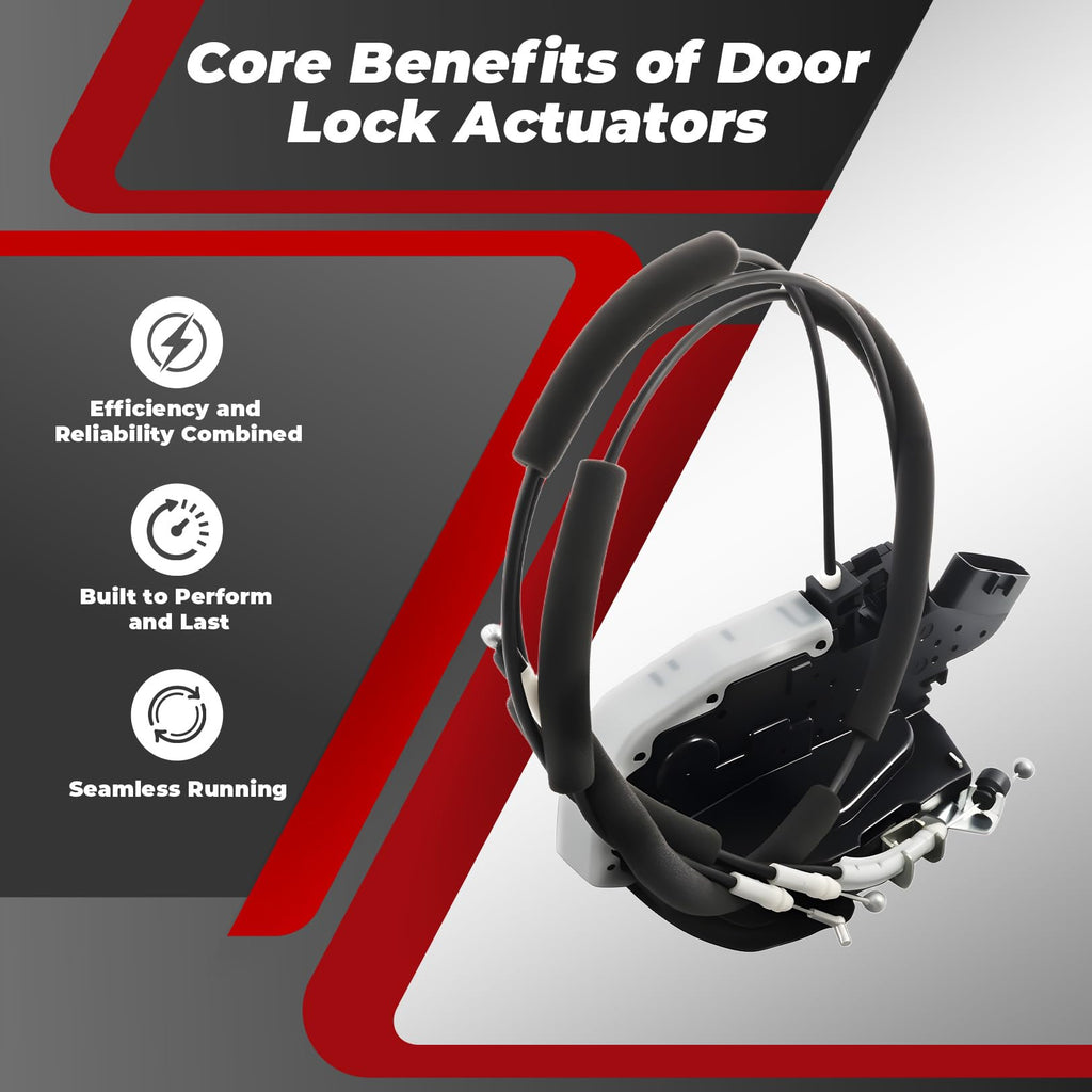 Nakkaa Front Right Door Lock Actuator Compatible with Juke 2011-2017