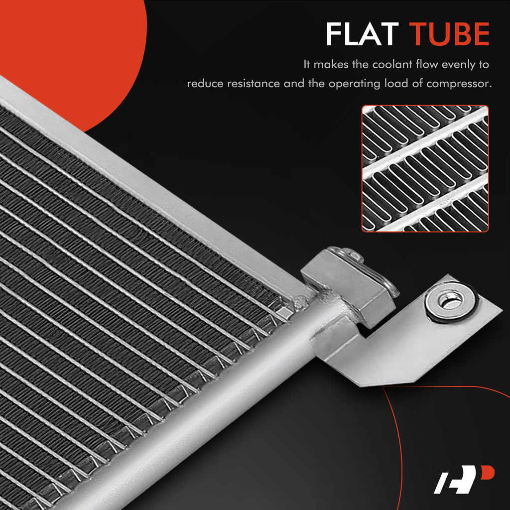 A-Premium Air Conditioning Condenser Compatible with Peterbilt
