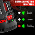 CMCB104 20V Charger Replacement for Craftsman V20 20V Battery Charger