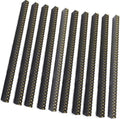 2.54mm 2 x 40Pin Female Socket Pin Header 40P Straight Dual Row Header Kit PCB Female Header Pin Header Connector, Pack of 20
