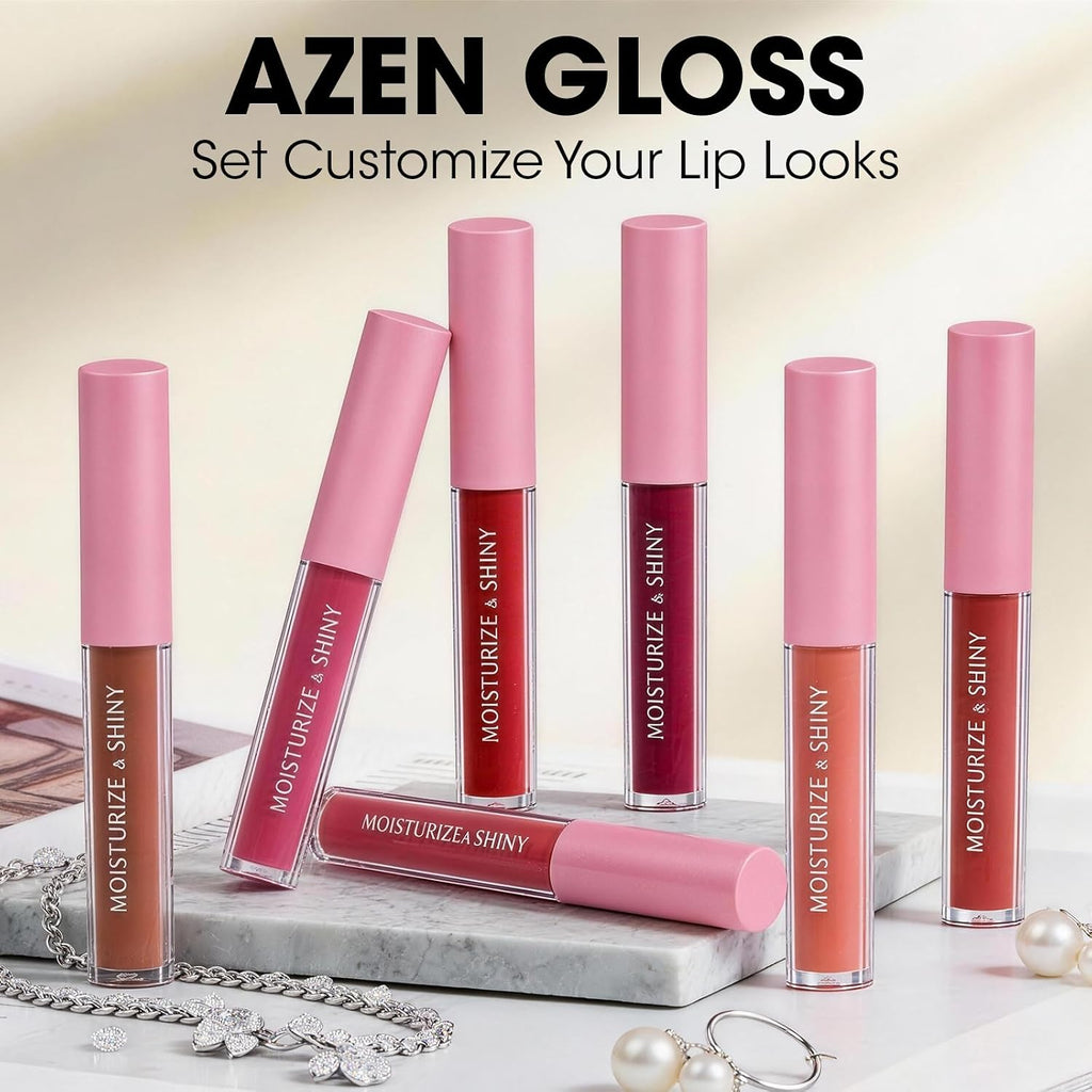 30 Pack Lip Gloss Bulk Set, Shimmery Lip Gloss for Women and Girls With Rich Varied Colors