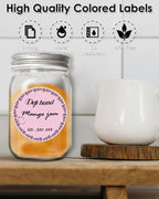 3 Inch Pink Circle Thermal Labels, Durable Round Thermal Label