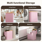 Hampers for Laundry Basket with Lid, 145L Large Laundry Hamper 3 Section