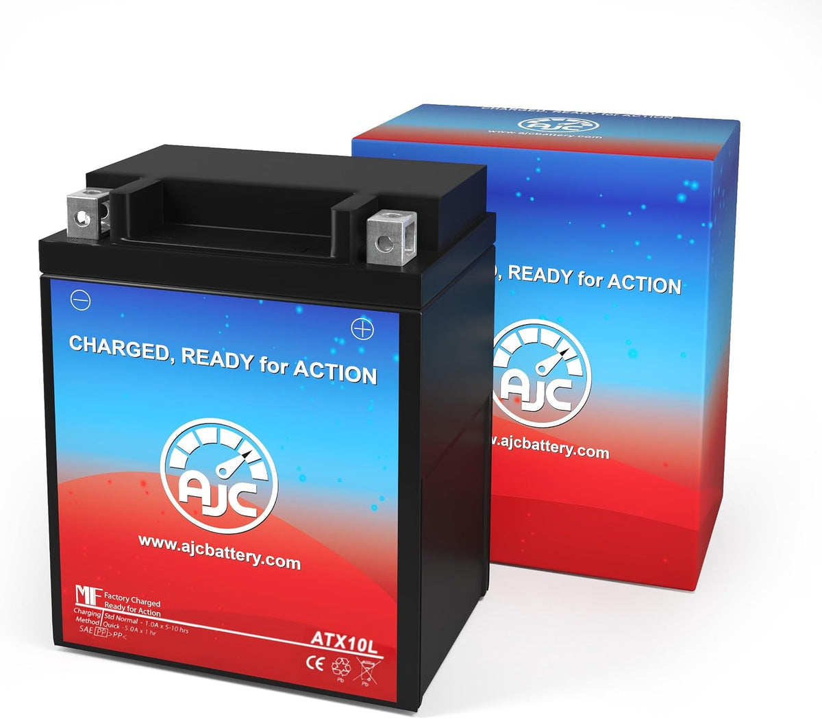 AJC Battery Compatible with Yamaha XV250 V Star 250 Motorcycle Battery (2020)