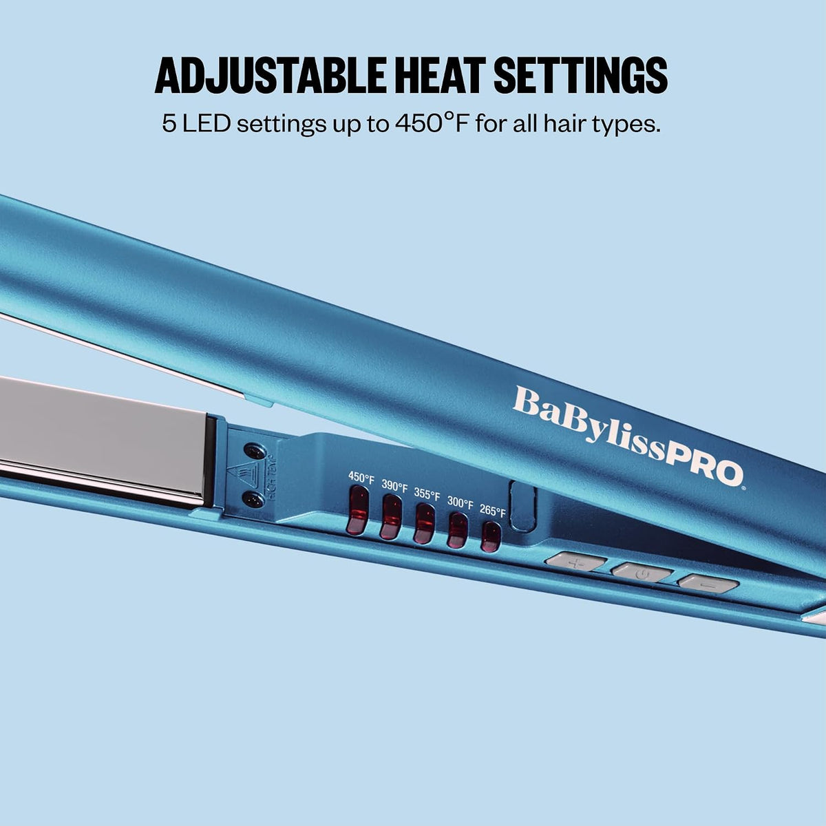 Nano Titanium Ultra-Sleek Hair Straightener, Flat Iron for All Hair Types