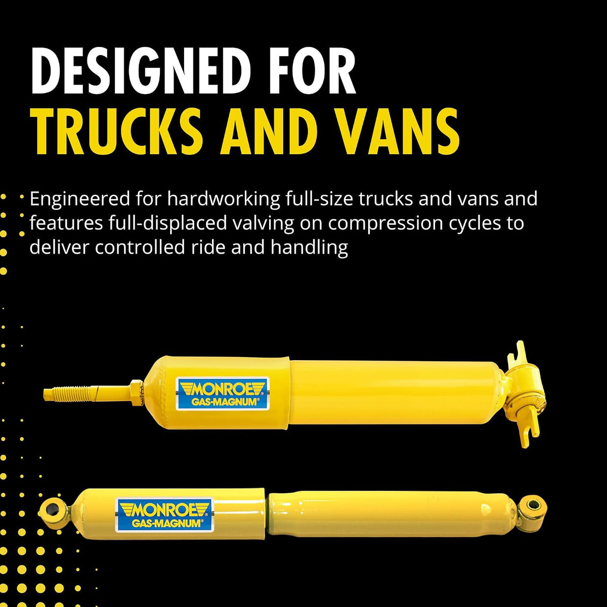 Monroe Gas-Magnum 34657 Suspension Shock Absorber for Ford F-150